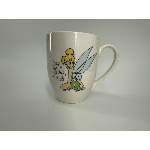 Disney Hallmark Official Tinker Bell You Glow Girl Coffee Tea Mug - Picture 1 of 13